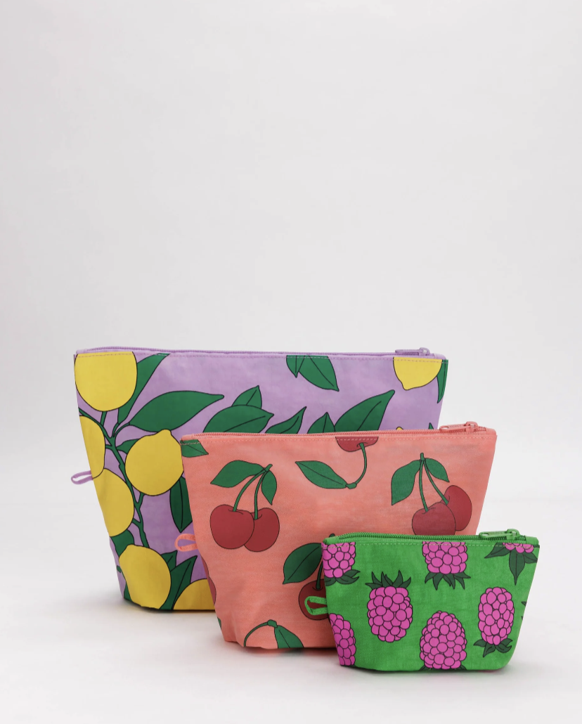 ★新品　baggu GO POUCH SET 3個セット BAGGU Go Pouch Sets (of 3) | Belle General Store Ltd