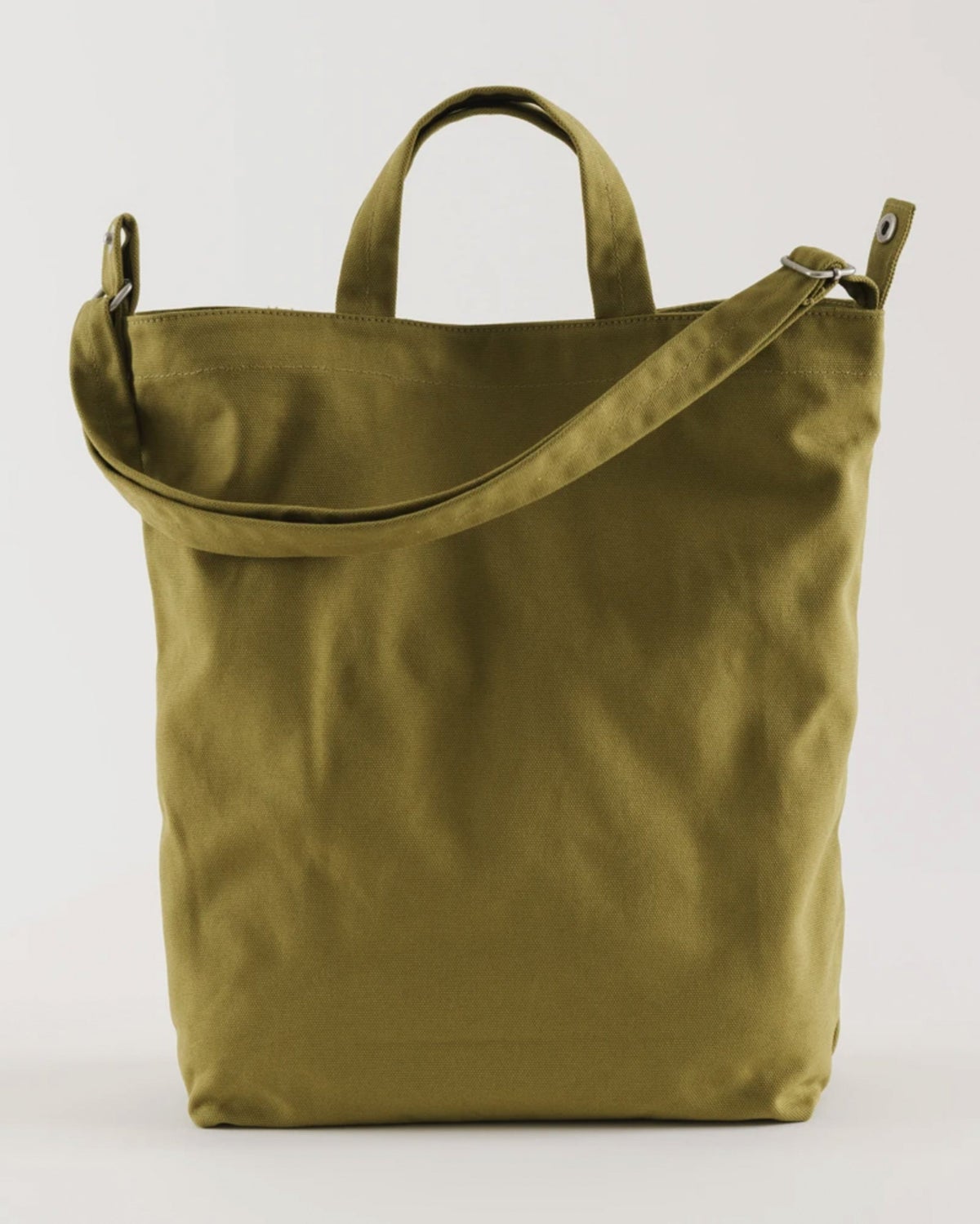 Duck Bag : Green Awning Stripe - Baggu