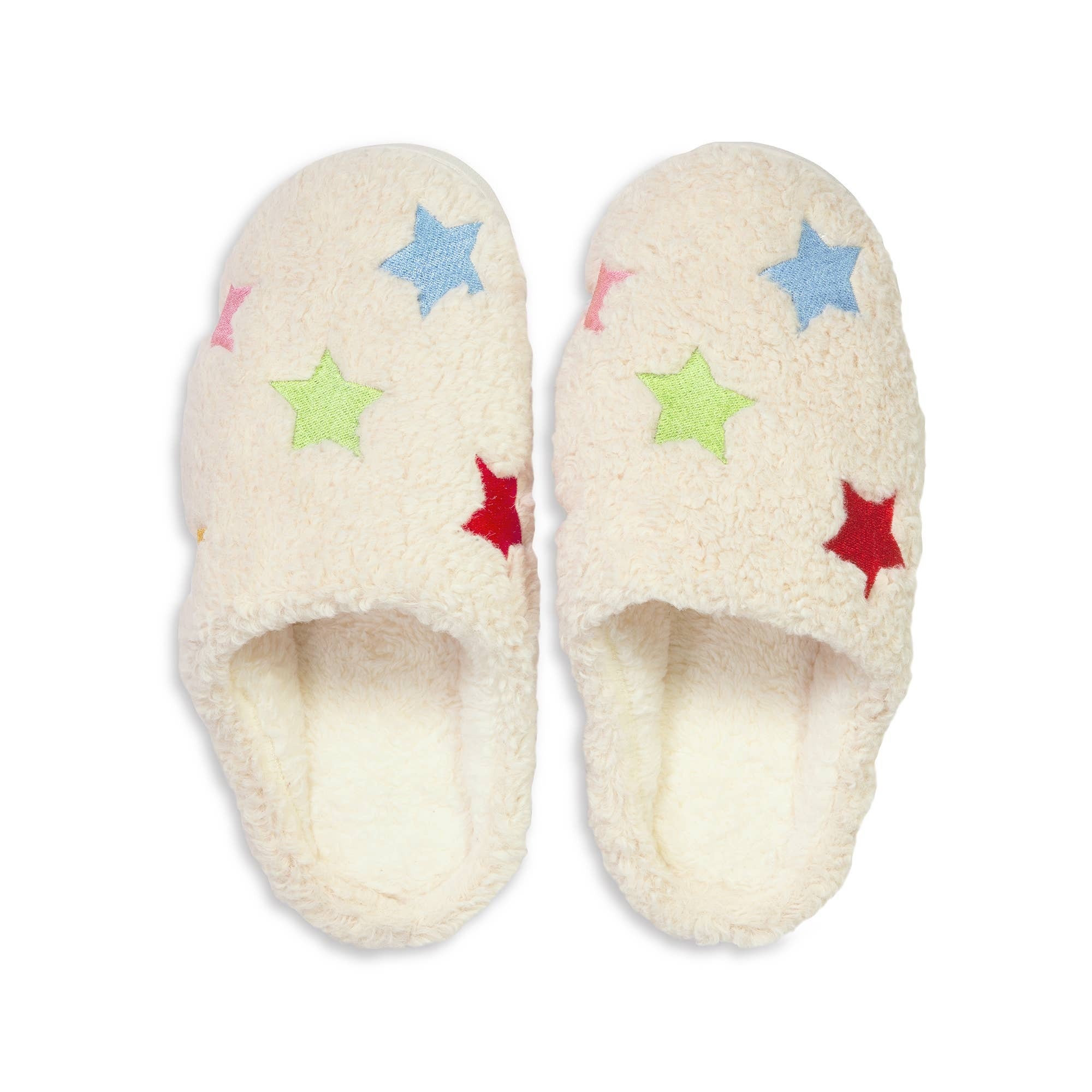 Grey discount star slippers